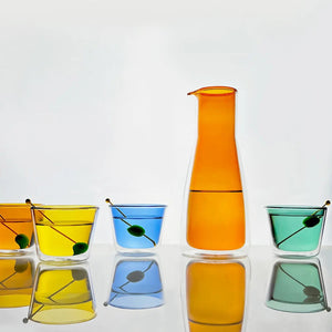 Rocks Carafe Orange – Double-Wall (1000ml) – Carafe | Cloudnola