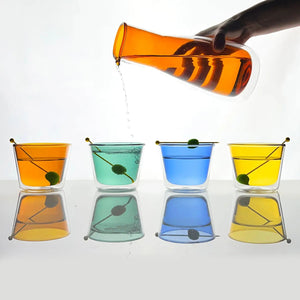 Rocks Carafe Orange – Double-Wall (1000ml) – Carafe | Cloudnola