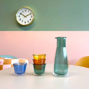 Rocks Double-Wall Glasses – Color Set (280ml) – Double Glass Cups | Cloudnola