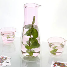 Rocks Set Pink – Pink Glass Carafe & 2 Glasses – Double-Wall | Cloudnola