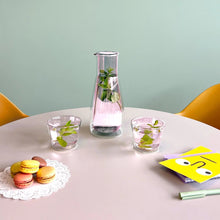 Rocks Set Pink – Pink Glass Carafe & 2 Glasses – Double-Wall | Cloudnola