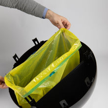 Recyclable/Waste Bin SFERA ABS Black