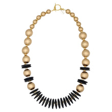 Black and Gold Amaris Necklace