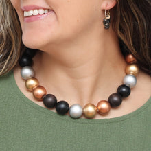 Metallic Faye Beaded Choker