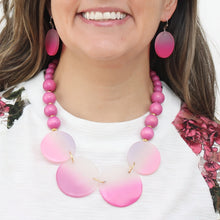 Pink Mirage Statement Necklace