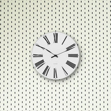 Arne Jacobsen Roman Wall Clock, Small, Ø: 6.3"