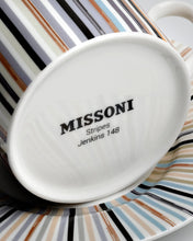 Mug Cup STRIPES in Luxury Box Jenkins 148 diam. 3", H 3.9", cap. 12.5 oz