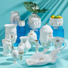 Jonathan Adler Gilded Mr. and Mrs. Muse Salt and Pepper Set