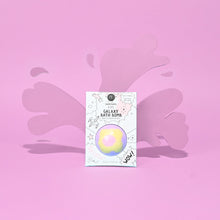 Bath Bomb for Kids GALAXY SUPERNOVA Pink Yellow Purple