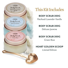 Next Generation Body Scrub Fragrance Trio