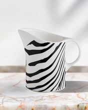 Creamer ZEBRAGE   diam. 3.5", H 3.3"