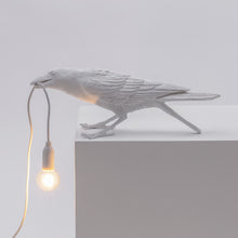 Seletti Bird Lamp Playing White by Marcantonio