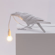 Seletti Bird Lamp Playing White by Marcantonio