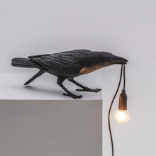 Seletti Bird Lamp Playing Black by Marcantonio