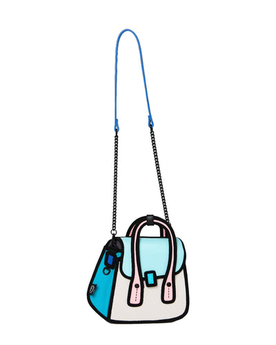 2D Shoulder Bag OWL Blue