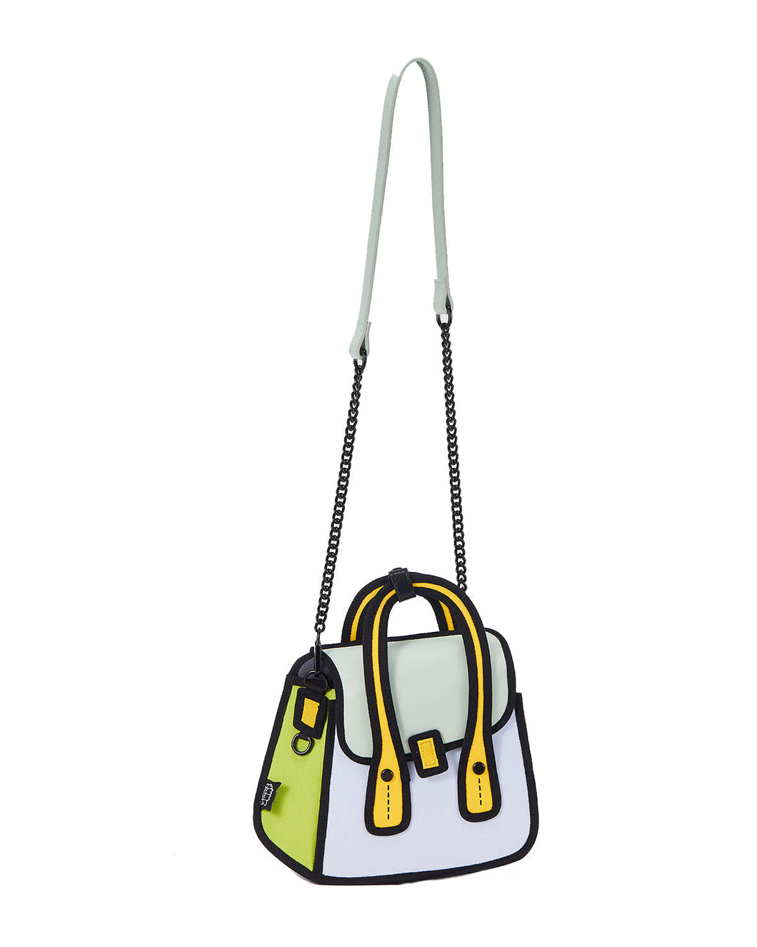 2D Shoulder Bag OWL Mint Green