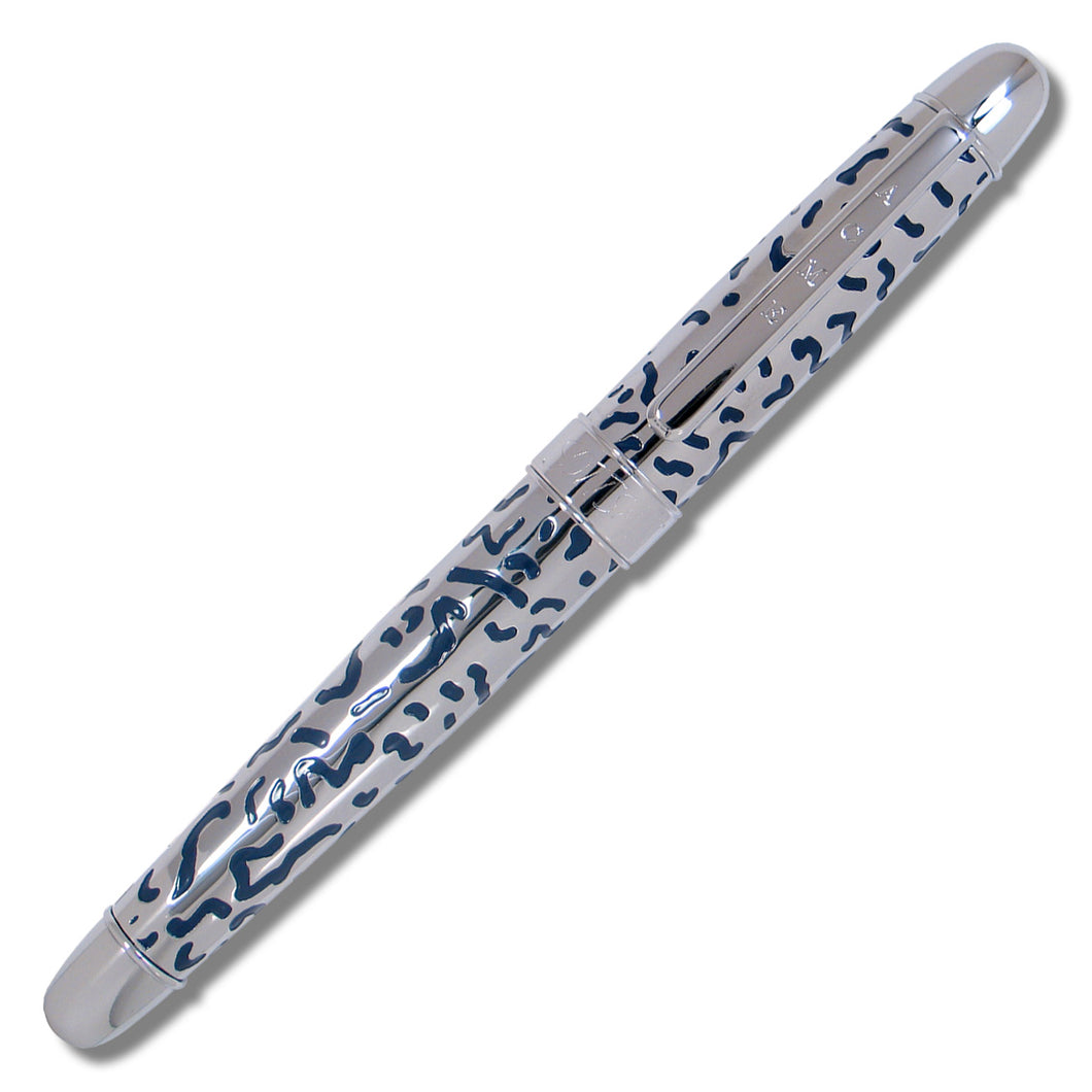 Etched Rollerball Pen Bacterio by Ettore Sottsass