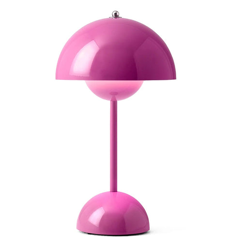 Flowerpot Portable LED Table Lamp Tangy Pink