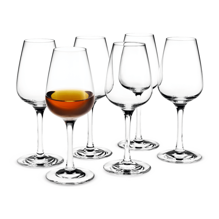 Holmegaard Bouquet Spirit Glass, Clear, 4.1 Oz, 6 Pcs.