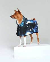 Dog Rain Poncho Starry Night