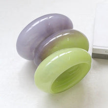 Swirl Vase Lime - Medium Lime Green Vase