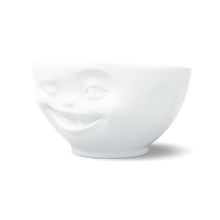 16 oz Bowl - Winking Face - alternate view