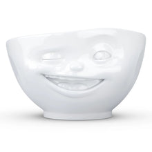 Porcelain Cereal Bowl Winking