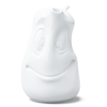 FIFTYEIGHT TASSEN Tea Pot with Lid Good Mood Face white porcelain