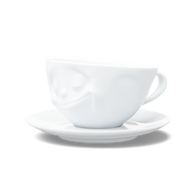 Coffee Cup with Saucer - Happy Face - alternate product view