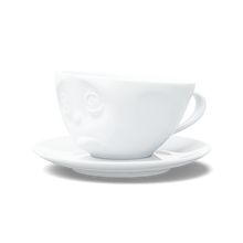 Coffee Cup with Saucer - Oh Please Face - alternate product view