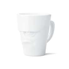 Mug with Handle - Grumpy Face - alternate view