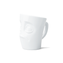Mug with Handle - Baffled Face - alternate view