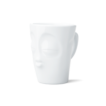 Mug with Handle - Kissing Face - alternate view