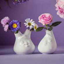 FIFTYEIGHT Cute Face small flower vase with flowers lifestyle