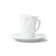 Espresso Mug with Handle - Cheery Face - white background product image
