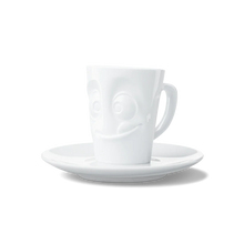 Espresso Mug with Handle - Tasty Face - white background product image
