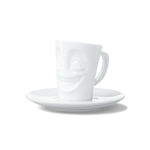 Espresso Mug with Handle - Joking Face - white background product image