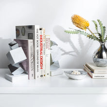 Torre Bookend / Objet, Marble & Silver