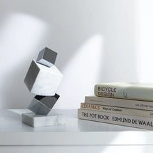 Torre Bookend / Objet, Marble & Silver