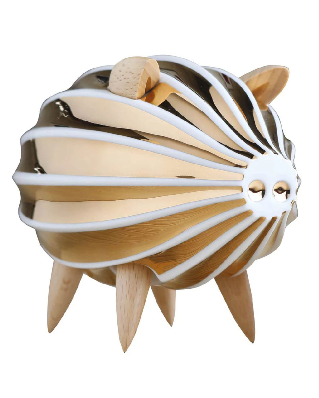 Piggy Bank CERAMIC Golden Large