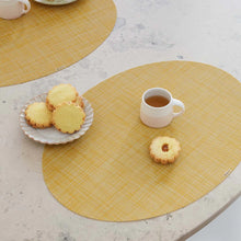 Chilewich Mini Basketweave Collection Ochre