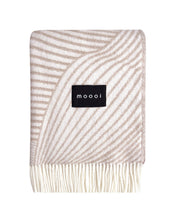 Maison Deux Blanket MOOOI TECHNO BEE Coffee Cream