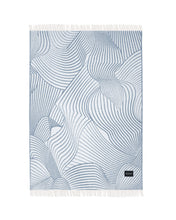 Maison Deux Blanket MOOOI TEHCNO BEE Denim Cream