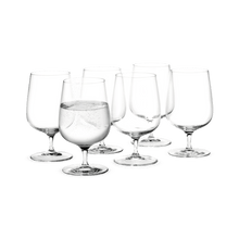 Holmegaard Bouquet Tumbler, Clear, 12.8 Oz, 6 Pcs.