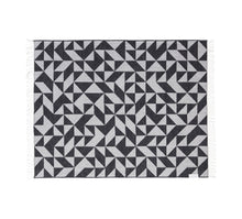 Silkeborg Uldspinderi Twist a Twill Throw - Dark Grey