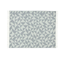 Silkeborg Uldspinderi Twist a Twill Throw - Light Grey
