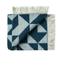Silkeborg Uldspinderi Twist a Twill Throw - Dark Green