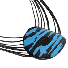 Sydney Pendant Necklace Blue