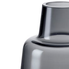 Holmegaard Flora Vase, Smoke, H: 4.7"