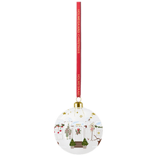 Holmegaard Annual Christmas Bauble, Clear, Ø: 3.1"